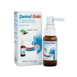 ZERINOL GOLA*spray 20 ml 2,5 mg/erog 
