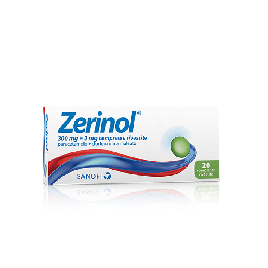  Zerinol 300 mg+2 mg Influenza e Raffreddore-20 compresse rivestite