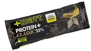 +Watt Protein+ Barretta Proteica 25% Gusto Banana - 40 gr
