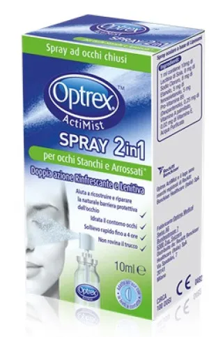 Optrex Actimist Spray 2in1 occhi arrossati-10 ml