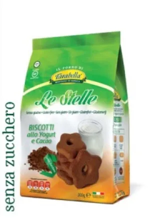 Farabella Le Stelle biscotti allo yogurt e cacao-300 g