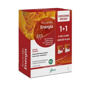 Aboca Natura Mix Advanced Energia-Confezione Speciale 10+10 flaconcini