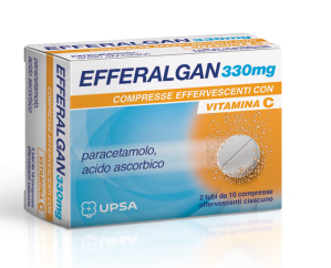 Efferalgan Compresse Effervescenti 330 mg+200 mg